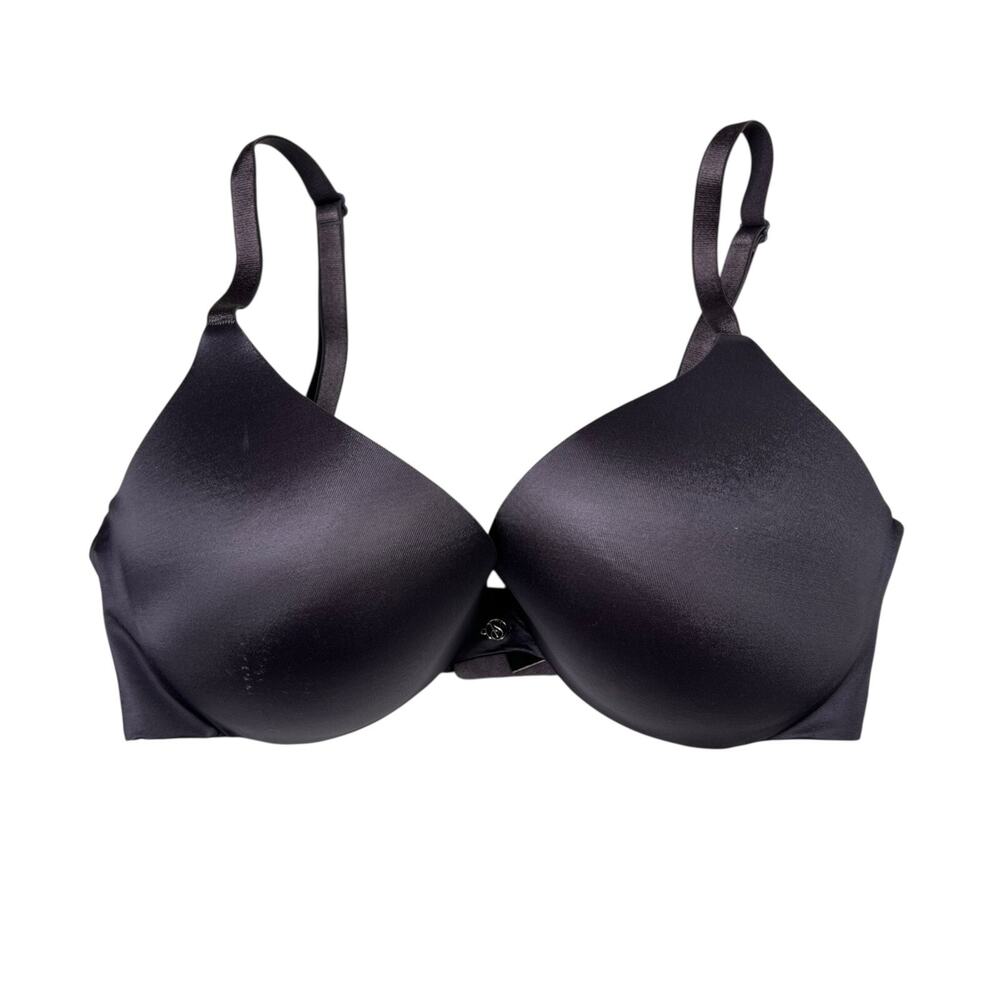 Victoria's Secret So Obsessed Underwire Padded Push Up Bra FLAW Purple 34D